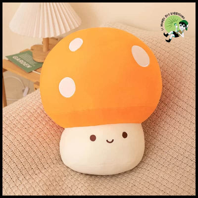 Jouets Peluche Champignons Mignons - Coussins et couvertures avec des motifs de champignons