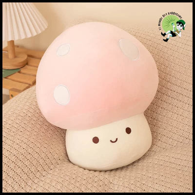 Jouets Peluche Champignons Mignons - Rose / 10cm - Coussins et couvertures avec des motifs de champignons