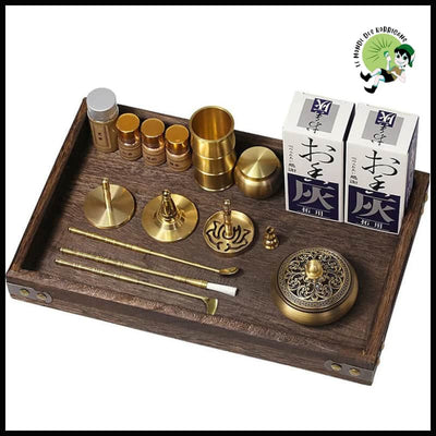 Kit Fabrication Encens Brûleur Parfum - Accessoires de méditation et prière