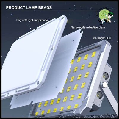 Lampe Camping LED Super Lumineuse - KXK-686 - Lampes de camping solaires