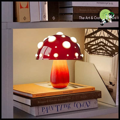 Lampe Champignon LED Bicolore - Lampes et éclairages en forme de champignon