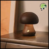 Lampe Champignon LED En Bois - Lampes et éclairages en forme de champignon