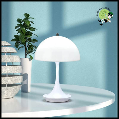 Lampe Champignon Rechargeable - Blanc / Type-C - Lampes et éclairages en forme de champignon