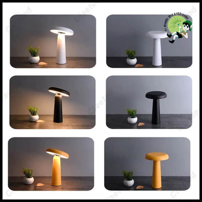 Lampe de Bureau Rechargeable - Lampes et éclairages en forme champignon