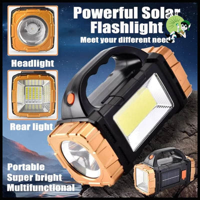 Lampe de Camping Rechargeable Solaire Étanche - Lampes camping solaires