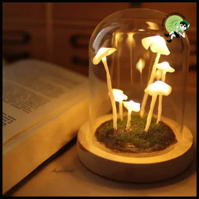 Lampe de Nuit Champignon Rétro - Unique - Lampes et éclairages en forme champignon