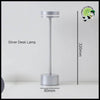 Lampe de Table Champignon Rechargeable - Argent - Lampes et éclairages en forme champignon