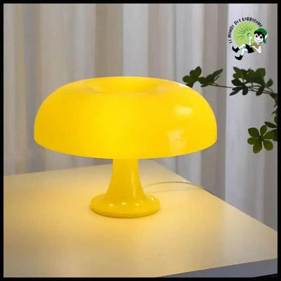 Lampe de Table LED Champignon - Jaune / EU - Lampes et éclairages en forme champignon