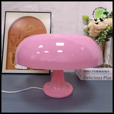 Lampe de Table LED Champignon - Rose / EU - Lampes et éclairages en forme champignon