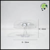 Lampe de Table LED Champignon - Transparent / EU - Lampes et éclairages en forme champignon