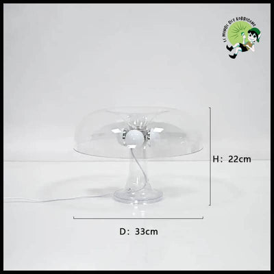 Lampe de Table LED Champignon - Transparent / EU - Lampes et éclairages en forme champignon