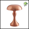 Lampe de Table LED Rechargeable - B Or Rose - Lampes et éclairages en forme champignon