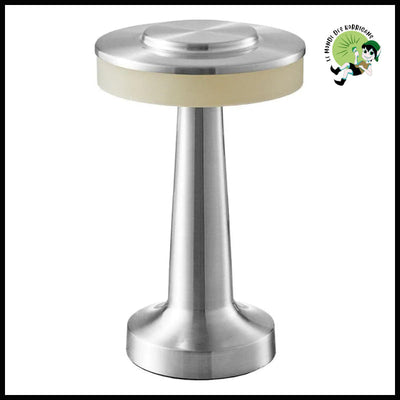 Lampe de Table LED Rétro - Argent - Lampes et éclairages en forme champignon