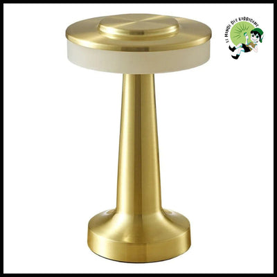 Lampe de Table LED Rétro - Bronze - Lampes et éclairages en forme champignon