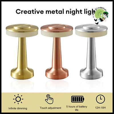 Lampe de Table LED Rétro - Lampes et éclairages en forme champignon