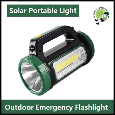 Lampe Solaire Portable Robuste pour une Lumière Extérieure Fiable - Lampes de camping solaires