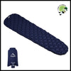 Matelas Gonflable de Camping Widesea - Bleu Marine Avec Sac - Couvertures pique-nique naturelles