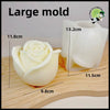 Moule à Bougie Cylindrique DIY Nouveau - Grand moule roses - Bougies rituelles base de cire naturelle