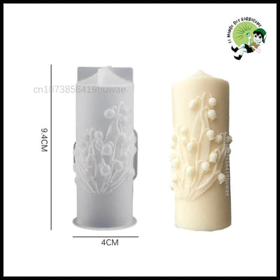 Moule en Silicone Pour Bougie Parfumée Bouquet de Roses - B-S - Bougies rituelles à base cire naturelle