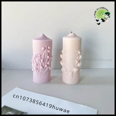 Moule en Silicone Pour Bougie Parfumée Bouquet de Roses - Bougies rituelles à base cire naturelle