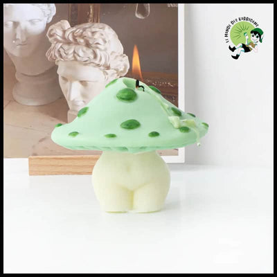 Moule Silicone Champignon Bougie - A - Bougies rituelles à base de cire naturelle