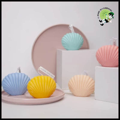 Moule Silicone DIY Bougie Coquillage 3D - Bougies rituelles à base de cire naturelle