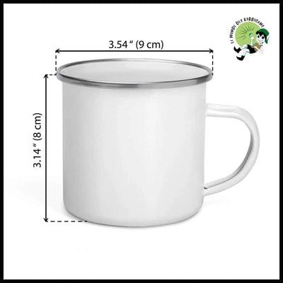 Mug Magique Champignon Papillon - Blanc / 301-400ml - Ustensiles de cuisine spécifiques aux champignons