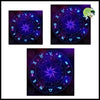 Nappe de Tarot des 12 Constellations pour la Divination - Kits d’initiation à divination