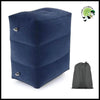 Oreiller de Voyage Gonflable pour Enfants en PVC - Bleu Marine - Accessoires voyage durables