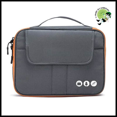 Organisateur Accessoires Électroniques Voyage - Gris - Sacs de voyage en matériaux durables