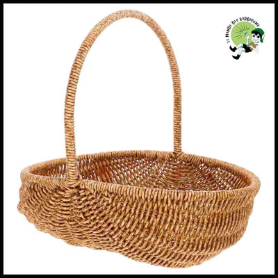 Panier de Rangement Polyvalent en Osier Tressé - panier