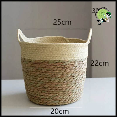 Panier de Rangement Rattan - panier