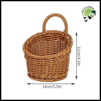 Panier de Rangement Tissé Mural - S2 - panier