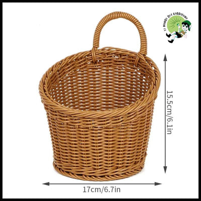 Panier de Rangement Tissé Mural - S4 - panier