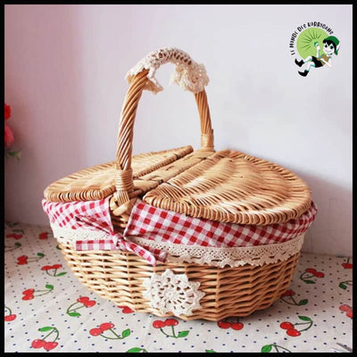 Panier Tressé Polyvalent et Élégant - A - panier