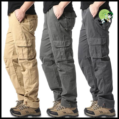 Pantalon Cargo Élastique Confortable Homme - Pantalons résistants à l’eau et aux taches