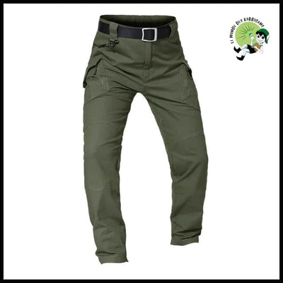 Pantalon Cargo Tactique Urbain Moderne - Vert / S - Pantalons résistants à l’eau et aux taches