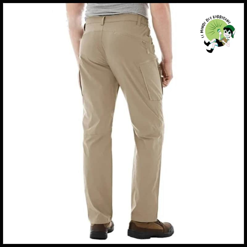 Pantalon de Randonnée Léger Été - CN 2XL (36) / Kaki - Pantalons résistants à l’eau et aux taches