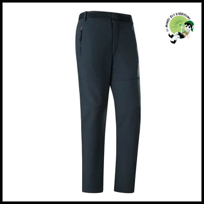 Pantalon Extérieur Femme Imperméable Chaud - L / Gris - Pantalons résistants à l’eau et aux taches