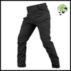 Pantalons Soft Shell Homme Chauds - Noir X7 / M - résistants à l’eau et aux taches