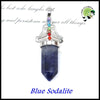 Pendentif en Pierres Naturelles pour Bijoux de Guérison - Bleu Sodalite / 1 PCS - Pendules divinatoires