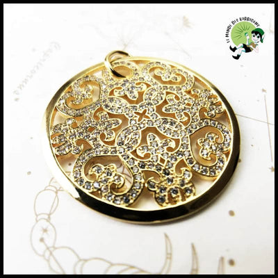 Pendentif Ornement Fleur Mode - 1 - Colliers avec pendentifs symboliques