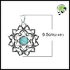 Pendentifs Chakra en alliage de zinc - 2 - Colliers avec pendentifs symboliques