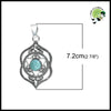 Pendentifs Chakra en alliage de zinc - 6 - Colliers avec pendentifs symboliques