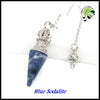 Pendule de guérison en cristal pour divination - Bleu Sodalite / 1 PC - Pendules divinatoires