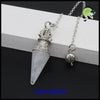 Pendule de guérison en cristal pour divination - Quartz Clair / 1 PC - Pendules divinatoires