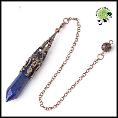 Pendule en Cristal pour la Divination et Radiesthésie - Lapis Lazuli - Pendules divinatoires