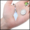 Pendule en Pierre Naturelle pour la Guérison des Chakras - Opalite Artificielle - Pendules divinatoires