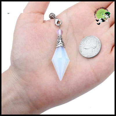 Pendule en Pierre Naturelle pour la Guérison des Chakras - Opalite Artificielle - Pendules divinatoires