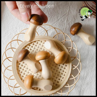 Porte-baguettes Mignon en Bois pour Champignons - A - Ustensiles de cuisine spécifiques aux champignons